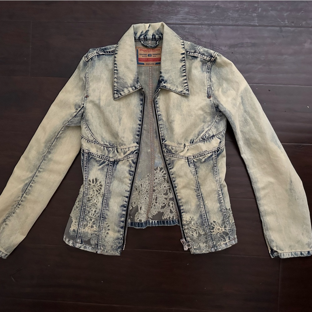 Brand new Diesel de milly denim jacket rtw s/s 2023